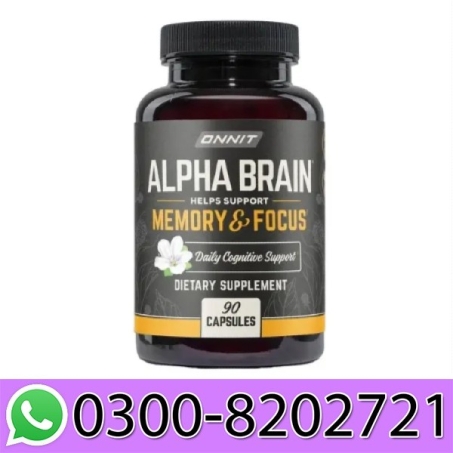 Alpha Brain Memory And Focus 60 Capsules In Pakistan