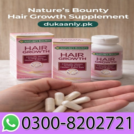 Nature's Bounty Hair Growth Supplement in Pakistan