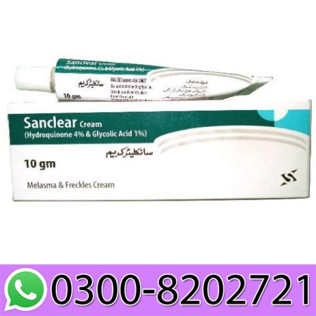 Sanclear Cream Price In Pakistan