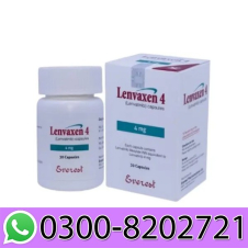 Lenbatinib 4mg Capsules In Pakistan