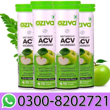 Oziva Apple Cider Vinegar Moringa Effervescent Tablets in Pakistan