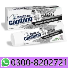 Pasta Del Capitano Active Charcoal Toothpaste 100 Ml