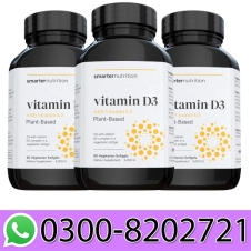 Plant-Based Vitamin D3 Immune Support With Vegan K2 Complex